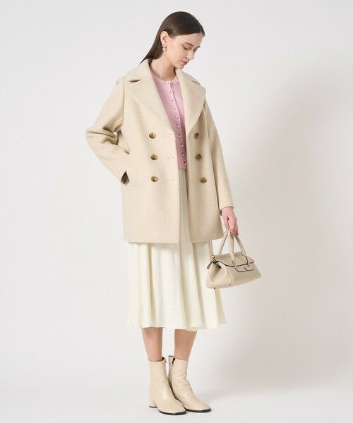 ANAYI / アナイ ピーコート | ラムウールビーバーPコート | 詳細5