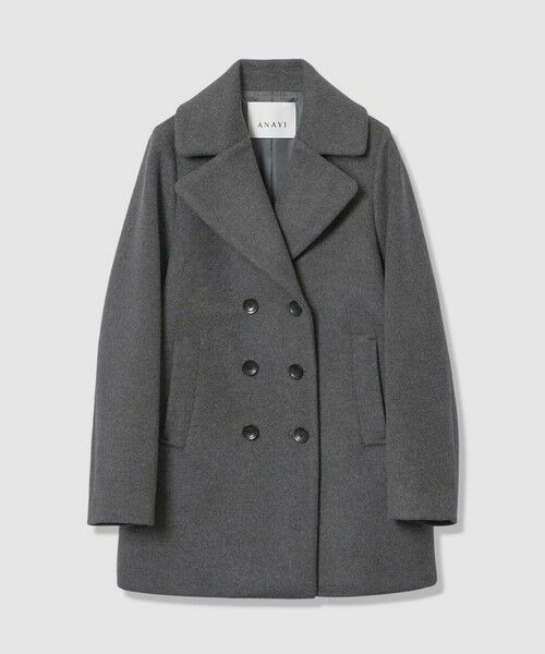 ANAYI / アナイ ピーコート | ラムウールビーバーPコート | 詳細15