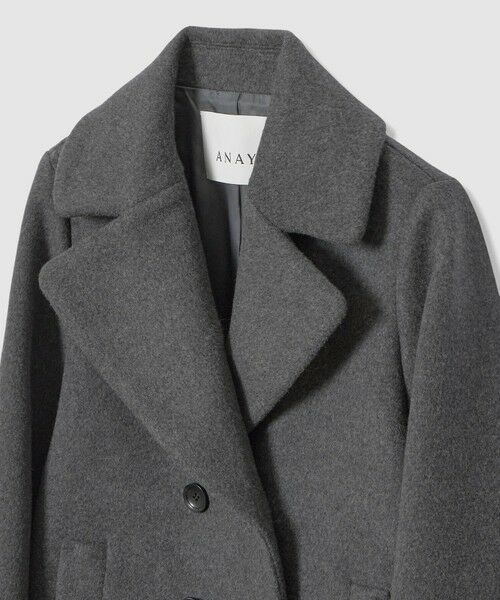ANAYI / アナイ ピーコート | ラムウールビーバーPコート | 詳細17