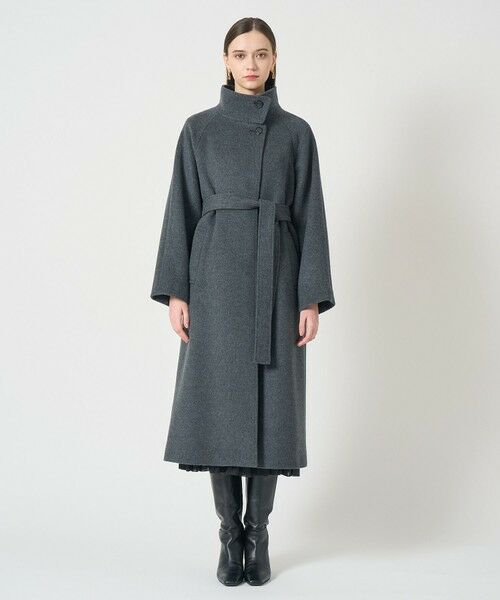 ANAYI / アナイ その他アウター | ラムウールビーバースタンドコート | 詳細1