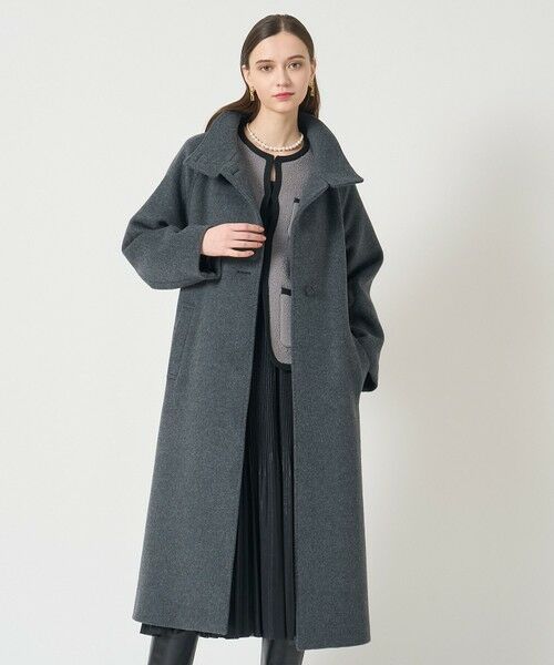 ANAYI / アナイ その他アウター | ラムウールビーバースタンドコート | 詳細5