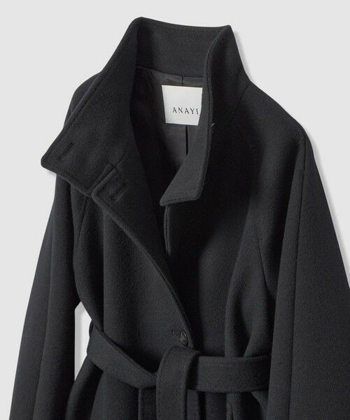 ANAYI / アナイ その他アウター | ラムウールビーバースタンドコート | 詳細23