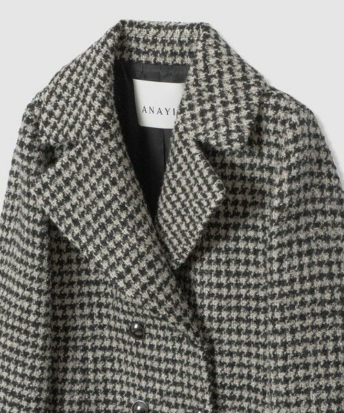 ANAYI / アナイ ピーコート | ループ千鳥ツイードPコート | 詳細11