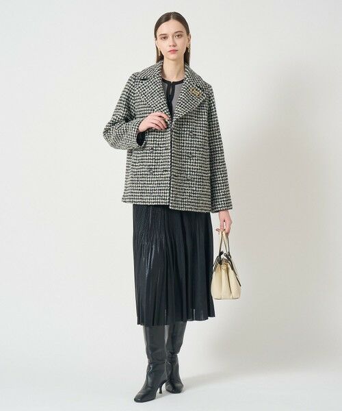 ANAYI / アナイ ピーコート | ループ千鳥ツイードPコート | 詳細6