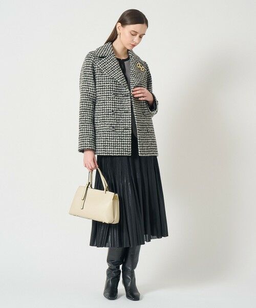 ANAYI / アナイ ピーコート | ループ千鳥ツイードPコート | 詳細8