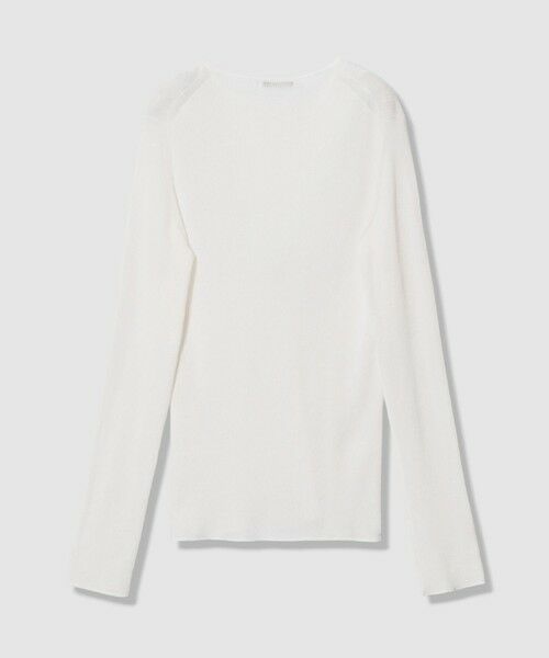 ANAYI / アナイ ニット・セーター | シアーコットンナイロンクルー プルオーバー | 詳細1