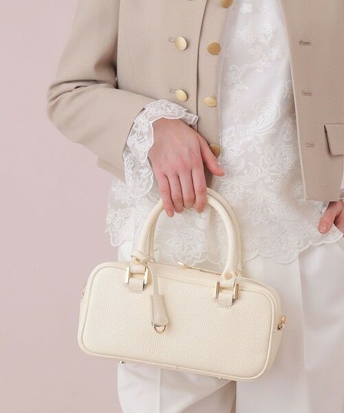 ANAYI / アナイ ハンドバッグ | ◇ワイドミニハンドバッグ | 詳細1
