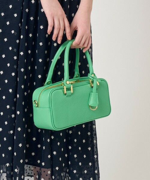 ANAYI / アナイ ハンドバッグ | ◇ワイドミニハンドバッグ（mint green (73)）