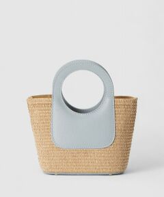 ANAYI / アナイ ハンドバッグ | ◇ラフィアミニハンドバッグ