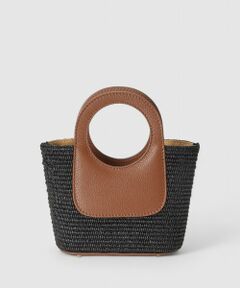 ANAYI / アナイ ハンドバッグ | ◇ラフィアミニハンドバッグ