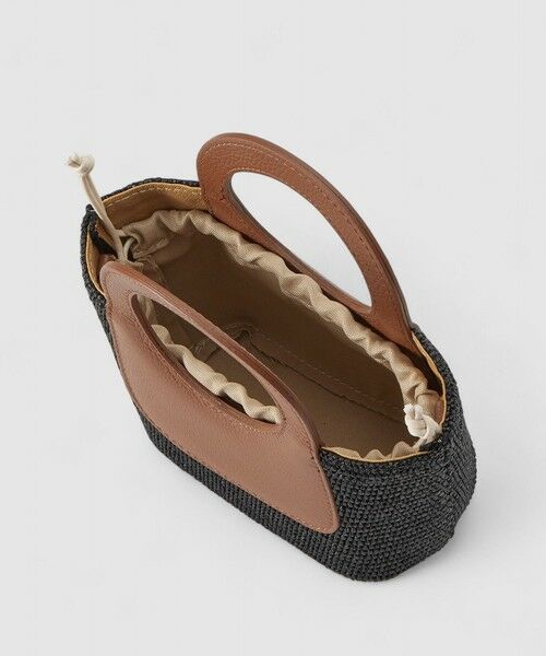 ANAYI / アナイ ハンドバッグ | ◇ラフィアミニハンドバッグ | 詳細6