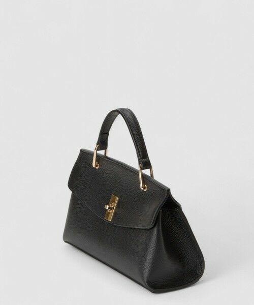 ANAYI / アナイ ハンドバッグ | ◇シュリンク革トップハンドルバッグ | 詳細1