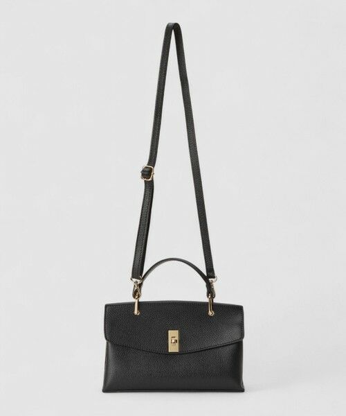 ANAYI / アナイ ハンドバッグ | ◇シュリンク革トップハンドルバッグ | 詳細17