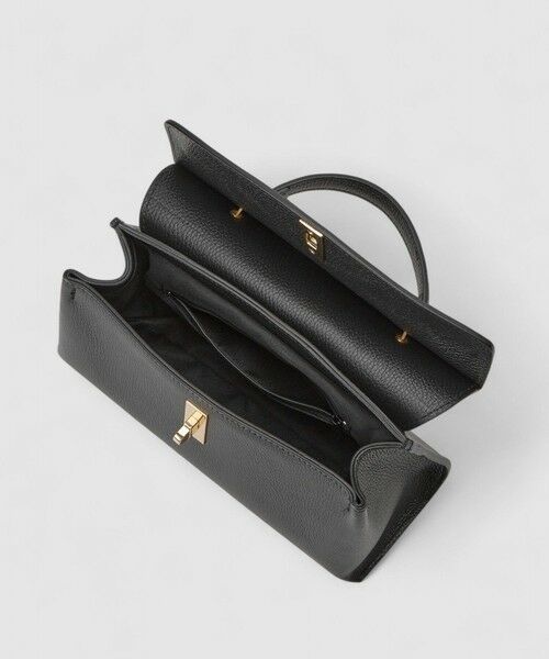 ANAYI / アナイ ハンドバッグ | ◇シュリンク革トップハンドルバッグ | 詳細19