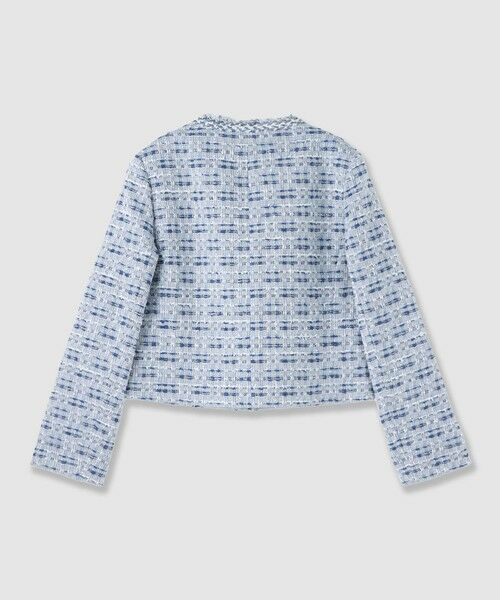 ANAYI / アナイ ノーカラージャケット | 【Eternal Line 2026】ミックスツイードノーカラー ジャケット | 詳細1