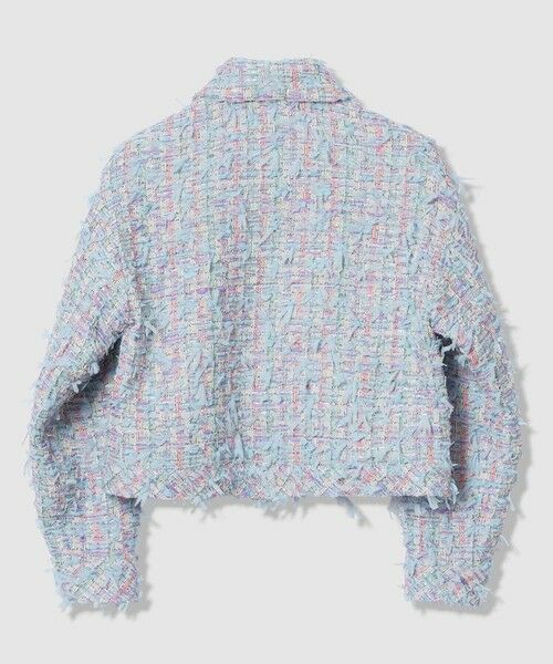 ANAYI / アナイ その他アウター | 【セットアップ対象商品】ブルーミックスツイードショート ジャケット | 詳細1