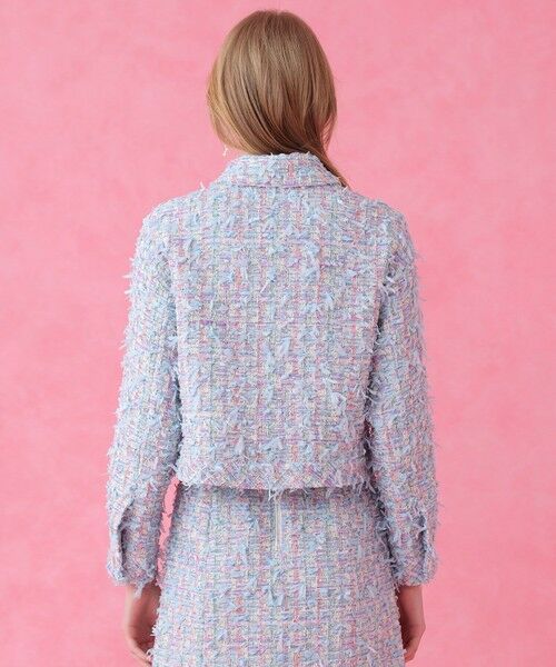 ANAYI / アナイ その他アウター | 【セットアップ対象商品】ブルーミックスツイードショート ジャケット | 詳細12