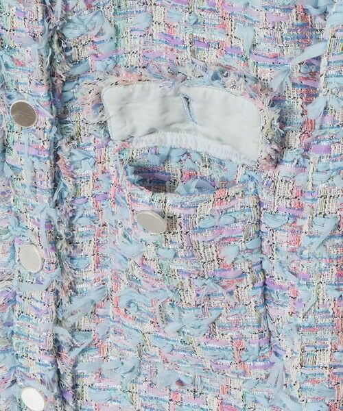 ANAYI / アナイ その他アウター | 【セットアップ対象商品】ブルーミックスツイードショート ジャケット | 詳細3