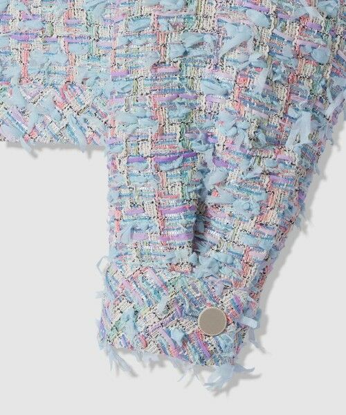 ANAYI / アナイ その他アウター | 【セットアップ対象商品】ブルーミックスツイードショート ジャケット | 詳細4