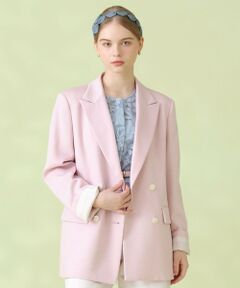 ANAYI / アナイ テーラードジャケット | 【セットアップ対象商品】オックスストレッチダブル ジャケット