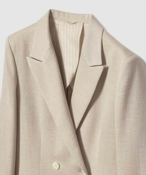 ANAYI / アナイ テーラードジャケット | 【セットアップ対象商品】オックスストレッチダブル ジャケット | 詳細2