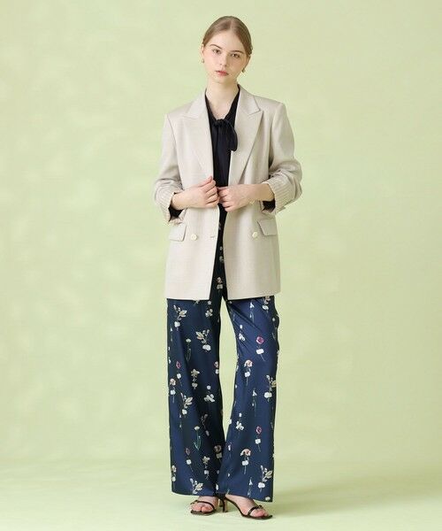 ANAYI / アナイ テーラードジャケット | 【セットアップ対応商品】オックスストレッチダブル ジャケット | 詳細8