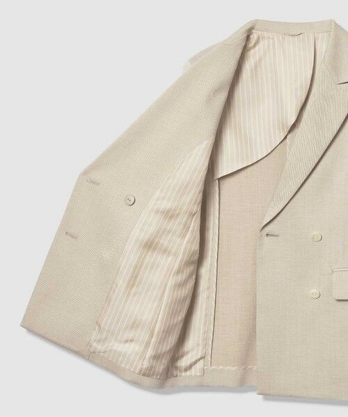 ANAYI / アナイ テーラードジャケット | 【セットアップ対応商品】オックスストレッチダブル ジャケット | 詳細16
