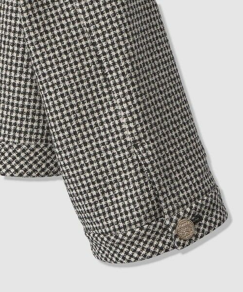 ANAYI / アナイ ノーカラージャケット | 【セットアップ対象商品】ドビーツイードノーカラーブルゾン | 詳細12