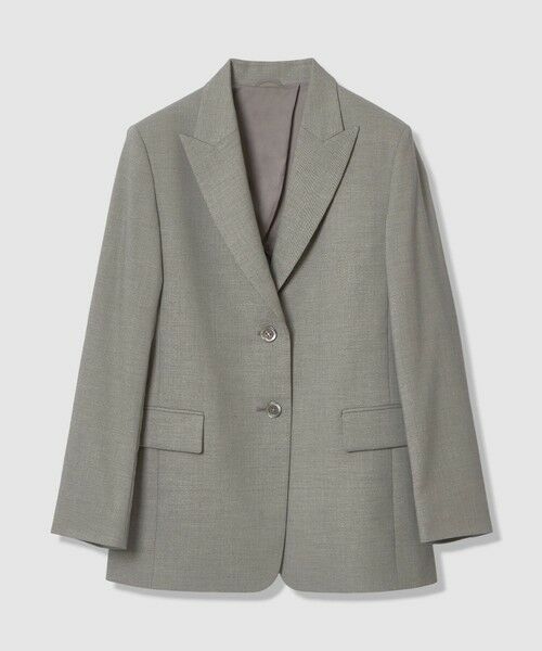 ANAYI / アナイ テーラードジャケット | 【セットアップ対応商品】シャークスキンシングル ジャケット | 詳細24