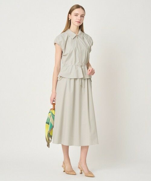 ANAYI / アナイ ロング・マキシ丈スカート | 【セットアップ対応商品】2WAYストレッチギャザー スカート | 詳細5