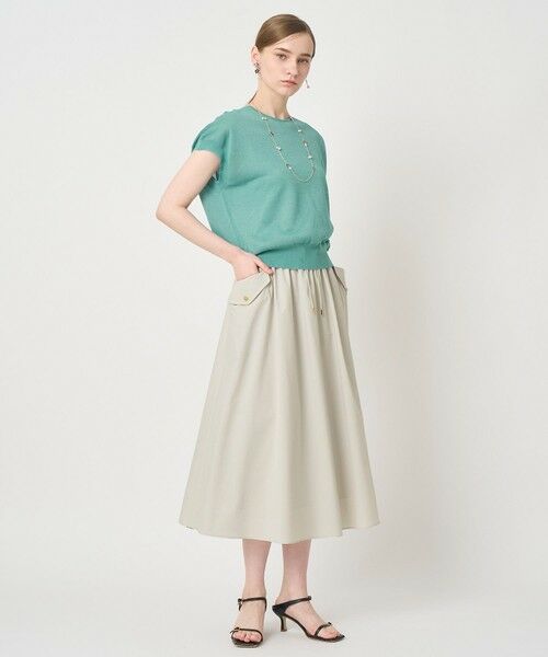 ANAYI / アナイ ロング・マキシ丈スカート | 【セットアップ対応商品】2WAYストレッチギャザー スカート | 詳細7