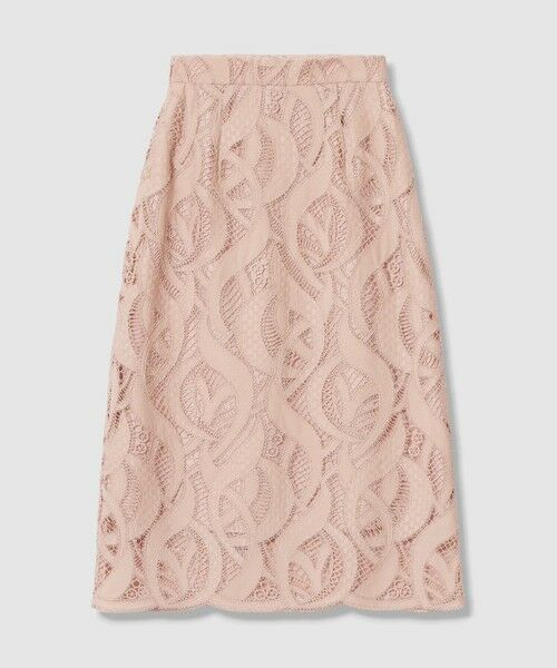 ANAYI / アナイ ミニ・ひざ丈スカート | リーフコード刺繍 Iライン スカート〈セットアップ対応商品〉 | 詳細12