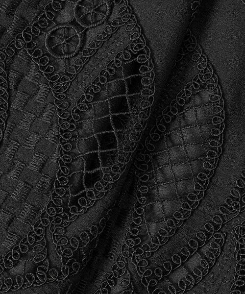 ANAYI / アナイ ミニ・ひざ丈スカート | リーフコード刺繍 Iライン スカート〈セットアップ対応商品〉 | 詳細22