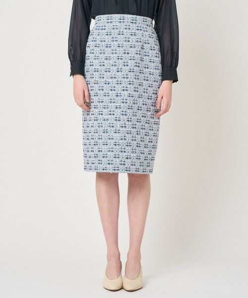 ANAYI / アナイ ミニ・ひざ丈スカート | 【Eternal Line 2026】ミックスツイードタイトスカート | 詳細1