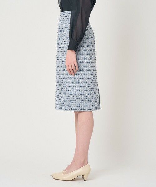 ANAYI / アナイ ミニ・ひざ丈スカート | 【Eternal Line 2026】ミックスツイードタイトスカート | 詳細2