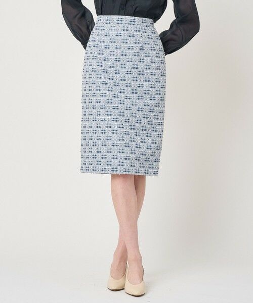 ANAYI / アナイ ミニ・ひざ丈スカート | 【Eternal Line 2026】ミックスツイードタイトスカート | 詳細4