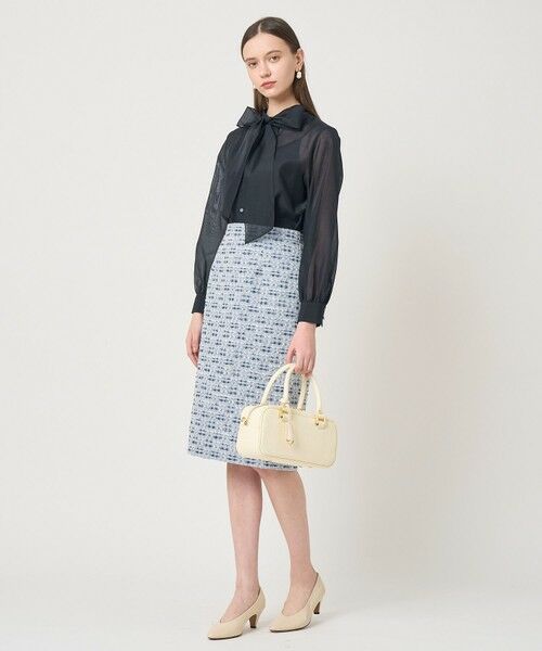 ANAYI / アナイ ミニ・ひざ丈スカート | 【Eternal Line 2026】ミックスツイードタイトスカート | 詳細6