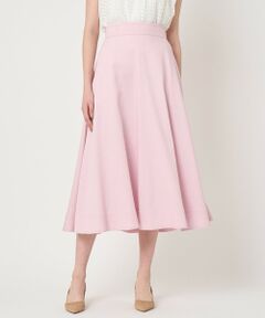 ANAYI / アナイ ミニ・ひざ丈スカート | 【セットアップ対応商品】オックスストレッチフレア スカート