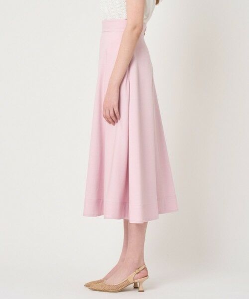 ANAYI / アナイ ミニ・ひざ丈スカート | 【セットアップ対応商品】オックスストレッチフレア スカート | 詳細4