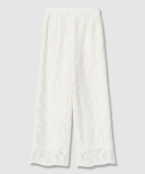 ANAYI / アナイ その他パンツ | 【セットアップ対応商品】リーフコード刺繍ワイドパンツ | 詳細10
