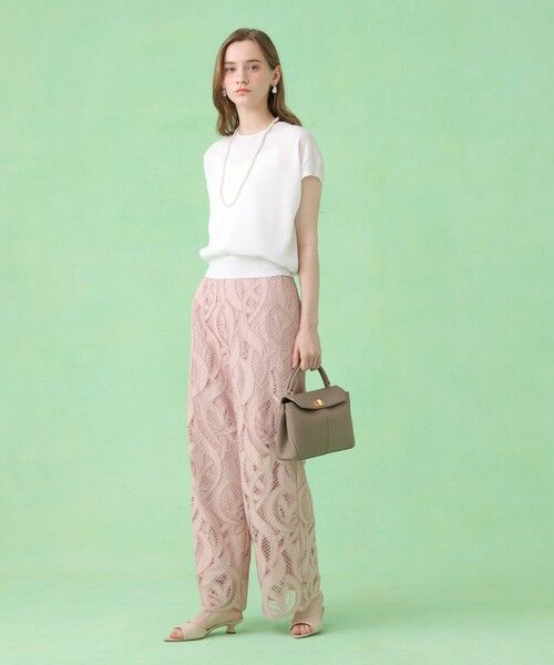 ANAYI / アナイ その他パンツ | 【セットアップ対応商品】リーフコード刺繍ワイドパンツ | 詳細17