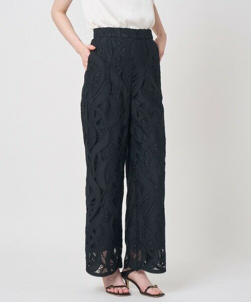 ANAYI / アナイ その他パンツ | 【セットアップ対応商品】リーフコード刺繍ワイドパンツ | 詳細22