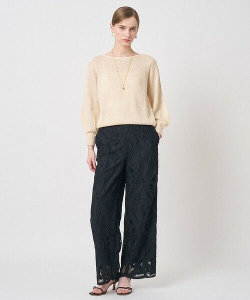 ANAYI / アナイ その他パンツ | 【セットアップ対応商品】リーフコード刺繍ワイドパンツ | 詳細26