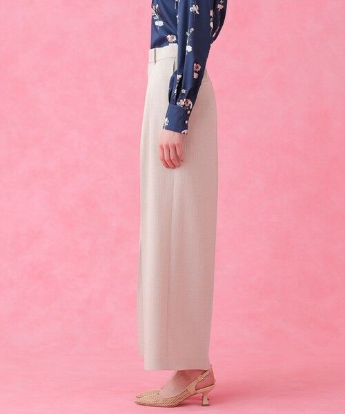 ANAYI / アナイ チノ・ワークパンツ | 【セットアップ対象商品】オックスストレッチタックワイドパンツ | 詳細2