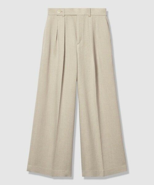 ANAYI / アナイ チノ・ワークパンツ | 【セットアップ対応商品】オックスストレッチタックワイドパンツ | 詳細14