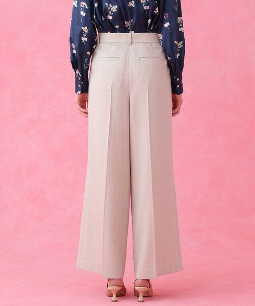 ANAYI / アナイ チノ・ワークパンツ | 【セットアップ対象商品】オックスストレッチタックワイドパンツ | 詳細3