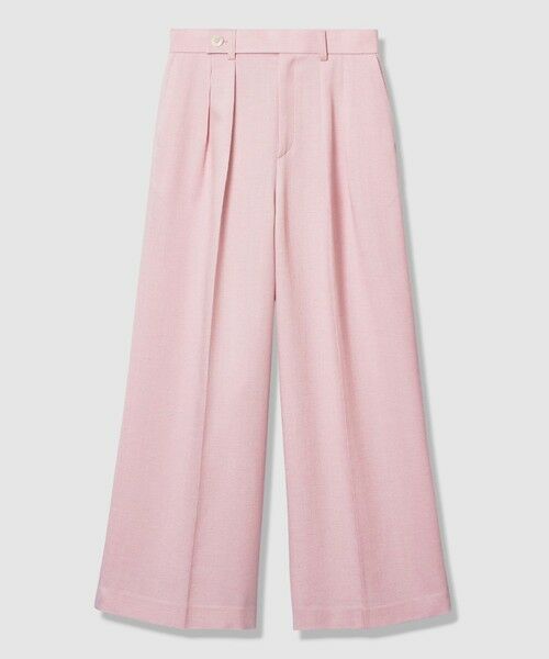 ANAYI / アナイ チノ・ワークパンツ | 【セットアップ対応商品】オックスストレッチタックワイドパンツ | 詳細25