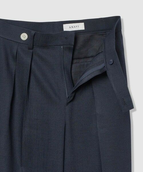 ANAYI / アナイ チノ・ワークパンツ | 【セットアップ対象商品】オックスストレッチタックワイドパンツ | 詳細25
