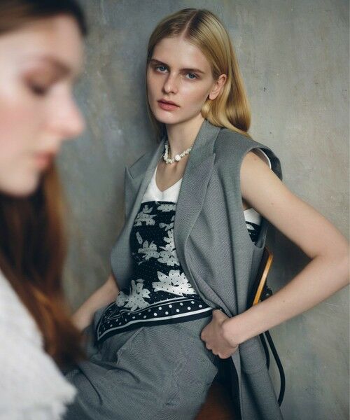 ANAYI / アナイ ショート・ハーフ・半端丈パンツ | 【セットアップ対象商品】シャークスキンハーフパンツ | 詳細10