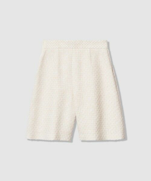 ANAYI / アナイ ショート・ハーフ・半端丈パンツ | 【セットアップ対象商品】ソフトベージュツイードキュロットパンツ | 詳細6